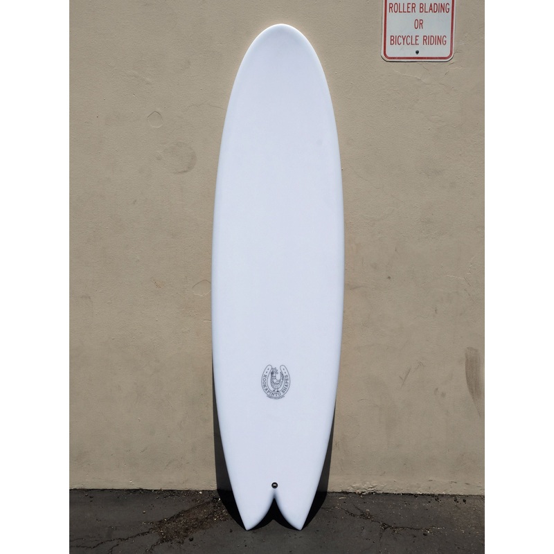 6’10” Thick Twin Fish / Epoxy Stringerless Surfboard