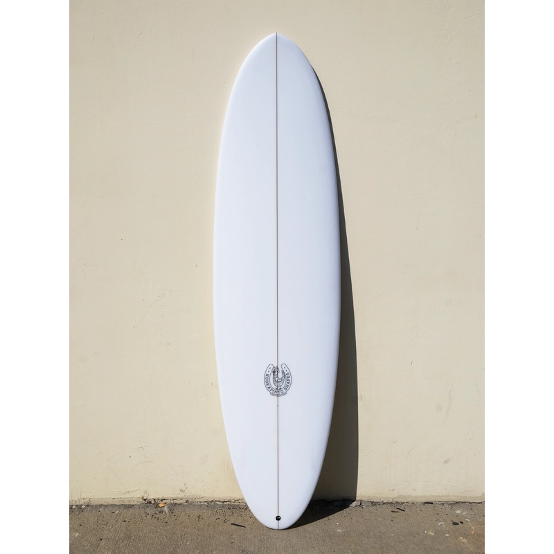7’0″ Thin Twin Clear Surfboard