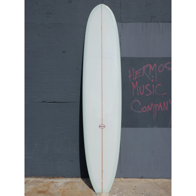 9’2″ M5 Noserider Green Resin Longboard