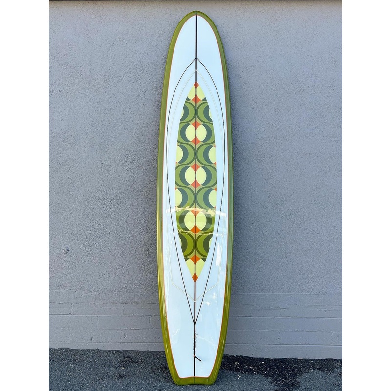 9’4″ High Roller in Avocado Green Longboard
