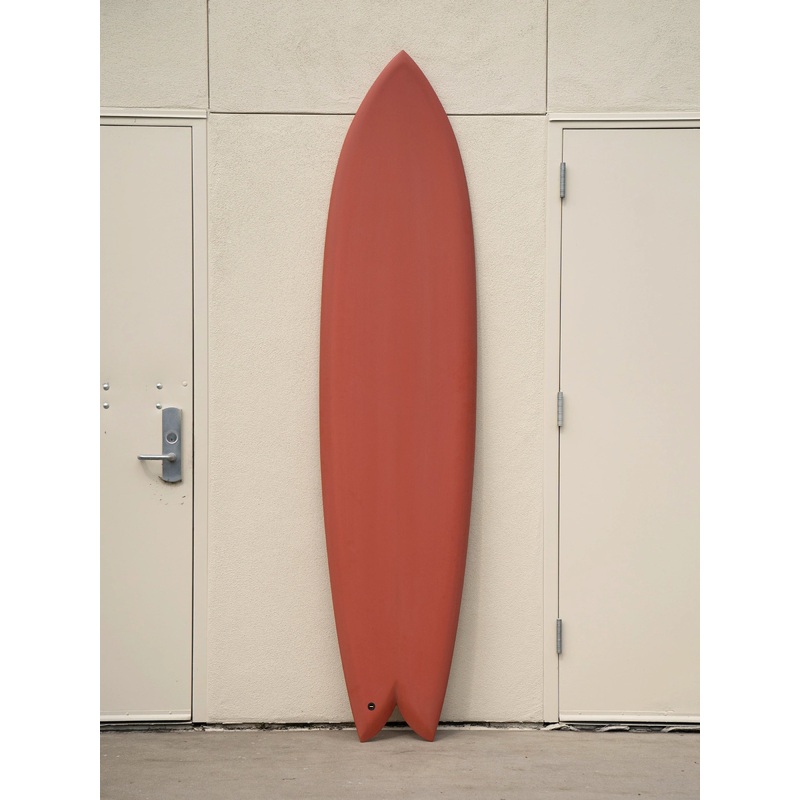 Deepest Reaches | 80 Mega Fish Orange Cream Surfboard