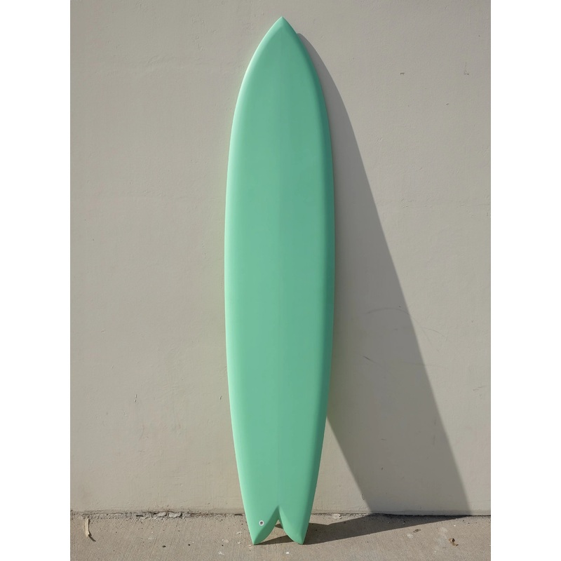 Deepest Reaches | 90 Mega Fish Seafoam Surfboard