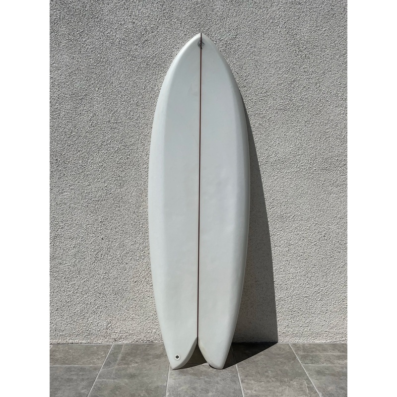 Derrick Disney | 53 Twinzer Fish Clear Surfboard (USED)