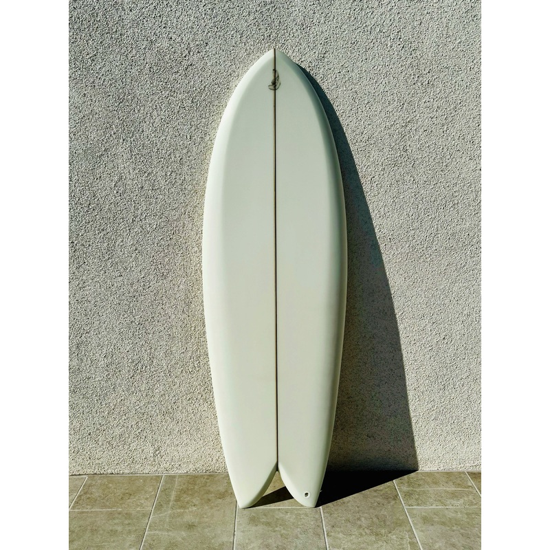 Derrick Disney | Keel Fish 53 Clear Surfboard