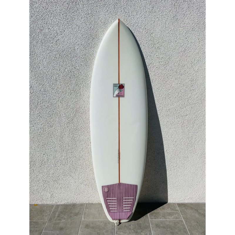 Grant Noble | 57 Perry Quad Clear Surfboard (USED)