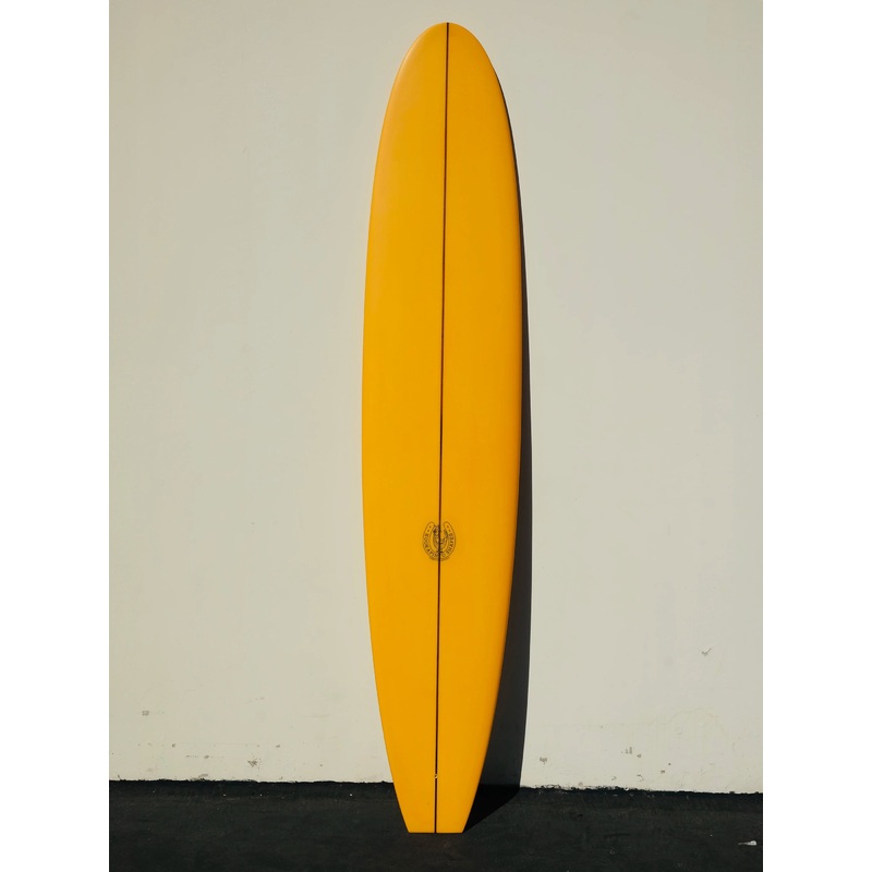 Kookapinto Shapes | 9’6″ Classic Noserider – Mango Deck Tint Longboard