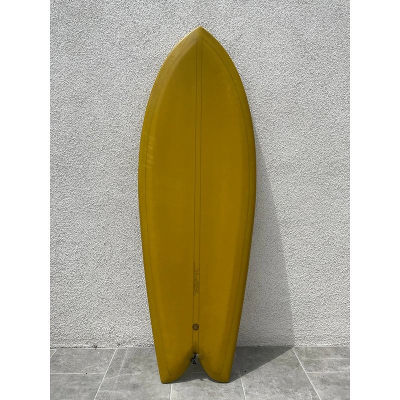 Koz McRae SurfingBoards | 54 Zandona Twin Gold Clear Surfboard (USED)
