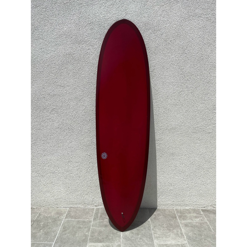 Koz McRae Surfingboards | 610 Red Speed Whistle Hull Surfboard (USED)