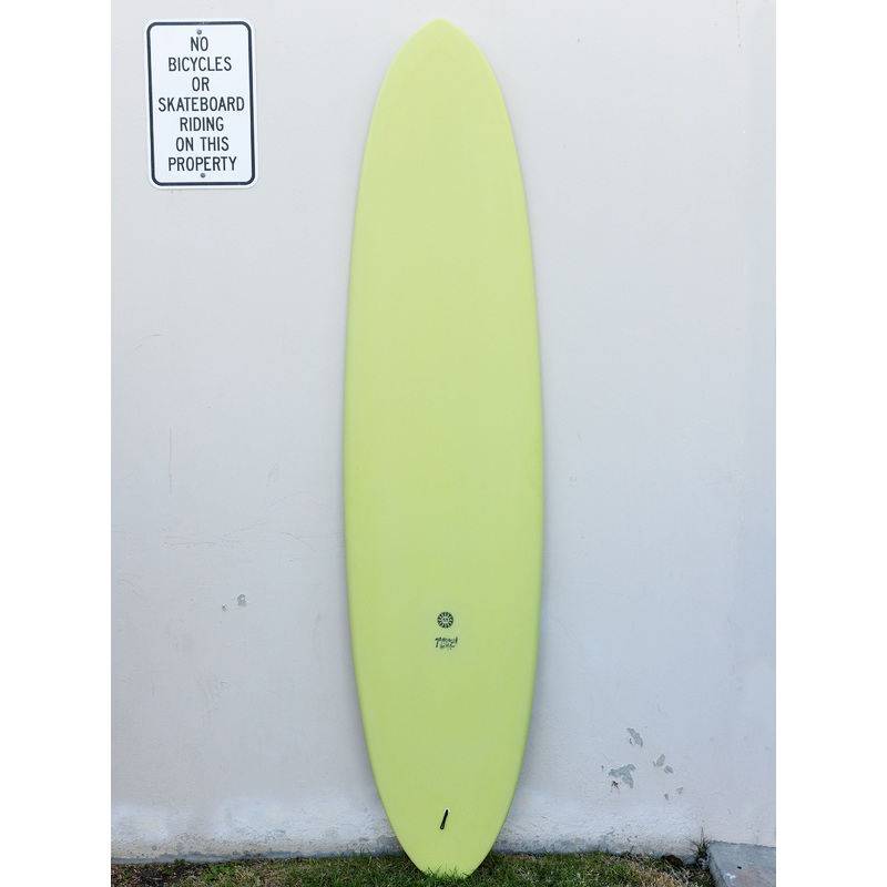 Koz McRae SurfingBoards | 7’8″ Mistress Green Stringerless Surfboard