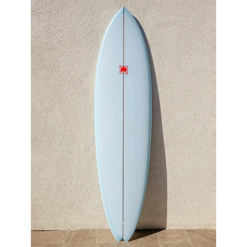 Kris Hall | 74 New Speedway Boogie Swallow Glacier Surfboard