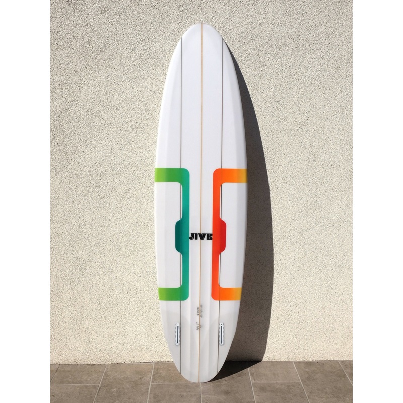 Lifter 6’10” midlength twin fin surfboard