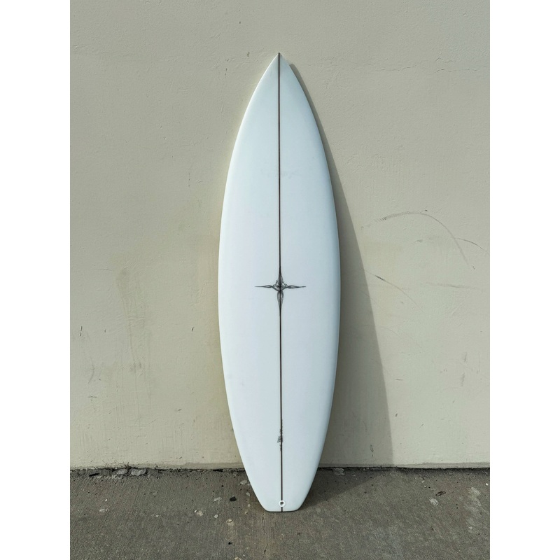 Ryan Burch | 60 Symmetrical Thruster Clear Surfboard