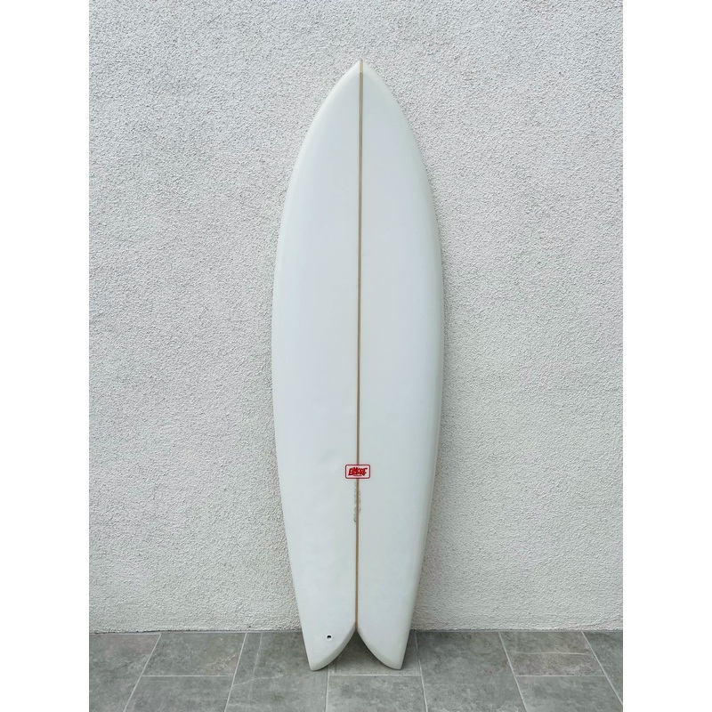 Troy Elmore | 63 Fryed Fish Clear Surfboard (USED)