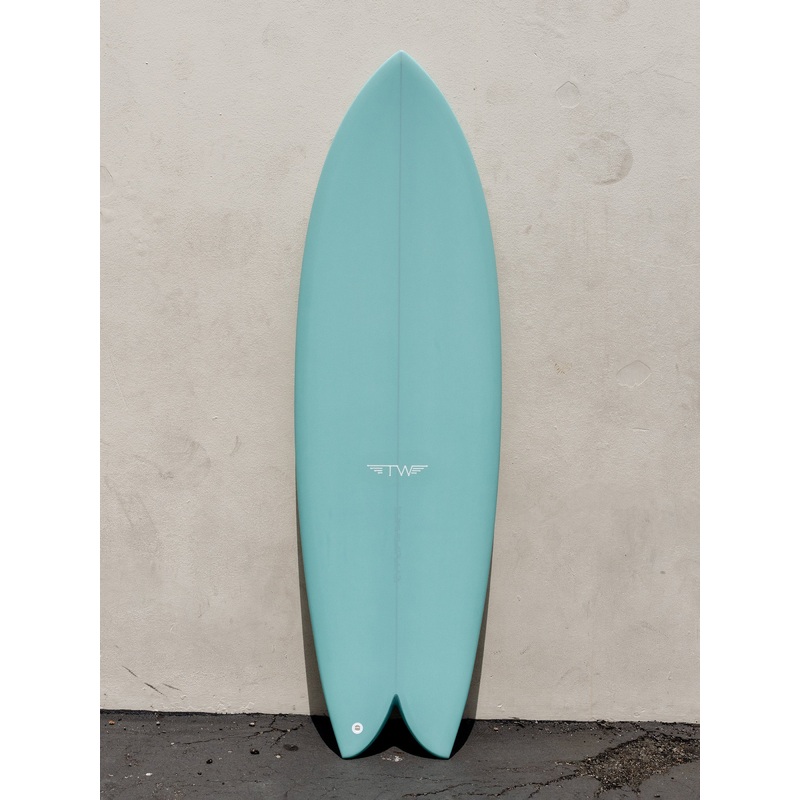 Tyler Warren | 510 Dream Fish Clear Blue Surfboard