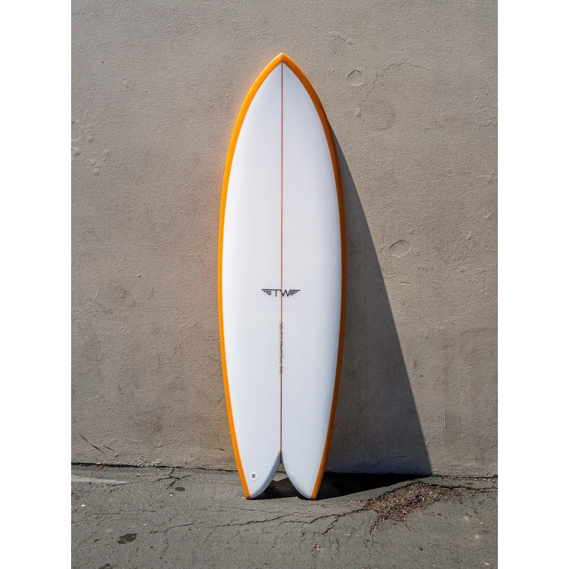 Tyler Warren | 510 Dream Fish Gold Rails Clear Deck / Bottom