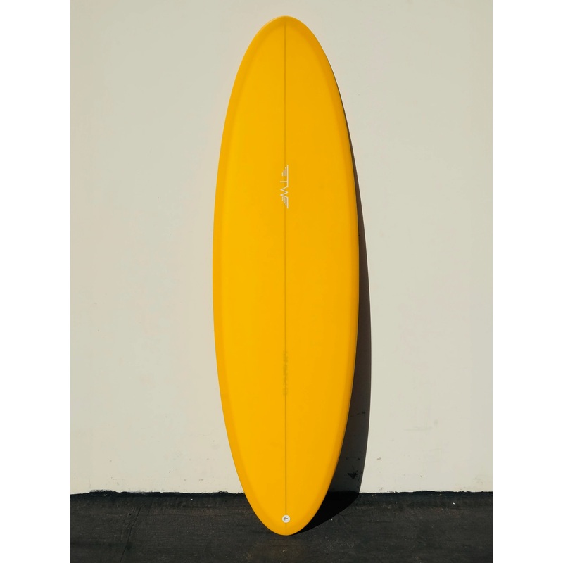 Tyler Warren | 60 Quadratic Egg Mustard Yellow Surfboard