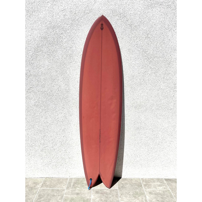 Tyler Warren | 65 Dream Fish Quad Mauve Surfboard (USED)