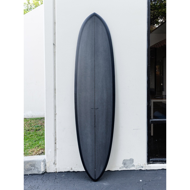 Tyler Warren | Girlfriend 70 Charcoal Black Surfboard