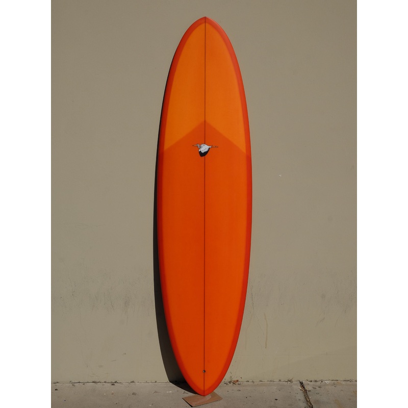 WESTON Surfboards // 7’0″ B.Egg // Burnt Orange Surfboard
