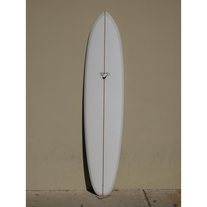 WESTON Surfboards // 8’6” Goodfoot // Light Gray Surfboard