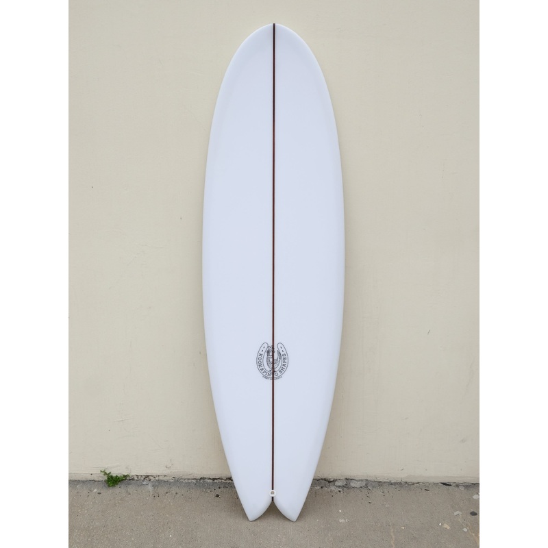 6’0″ Fishy Noserider Quad Fin Surfboard