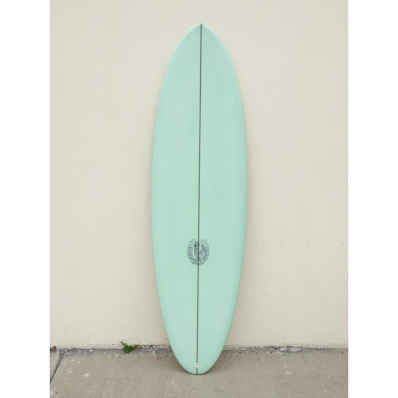 6’4″ Thin Twin – Mint Deck Tint Surfboard