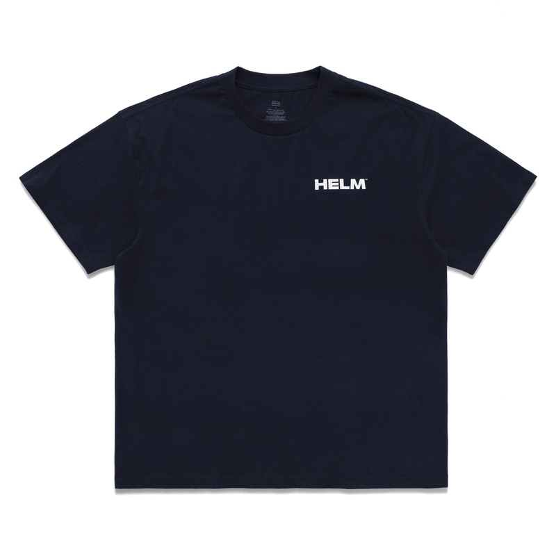 Block Logo Tee | Navy