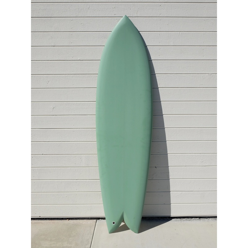 Deepest Reaches | 66 Mega Fish Seafoam Surfboard