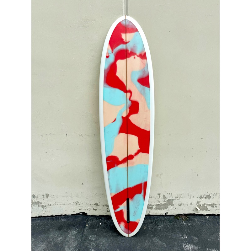 Gato Heroi | 7’6″ Acid Abstract Surfboard