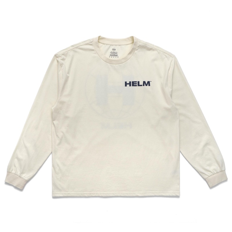 Globe L/S Tee | Creme