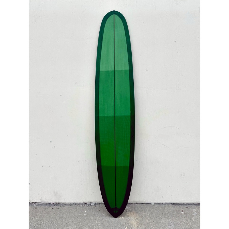 Kris Hall | 9’6″ Jazz Pin Moss Green Fade Longboard