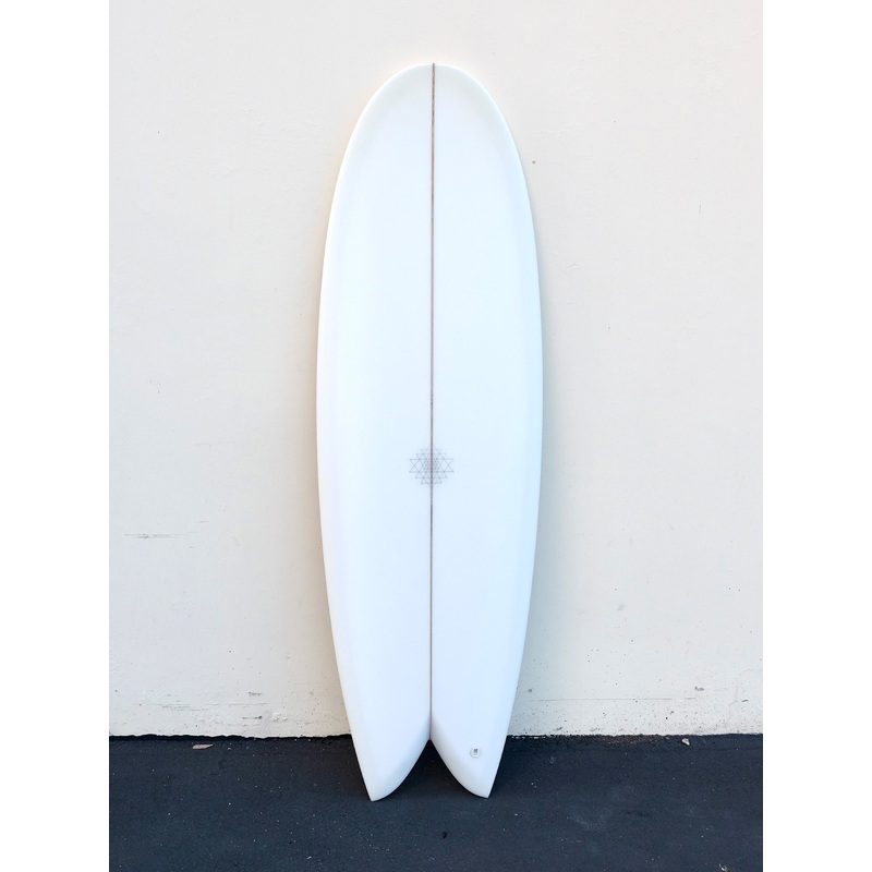 Mandala | 58 Mini Twinzer Fish Clear Surfboard