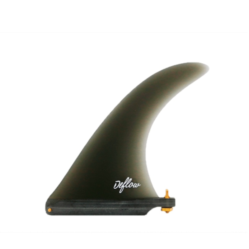 Mini Cream 7.5″ Grey Single Fin