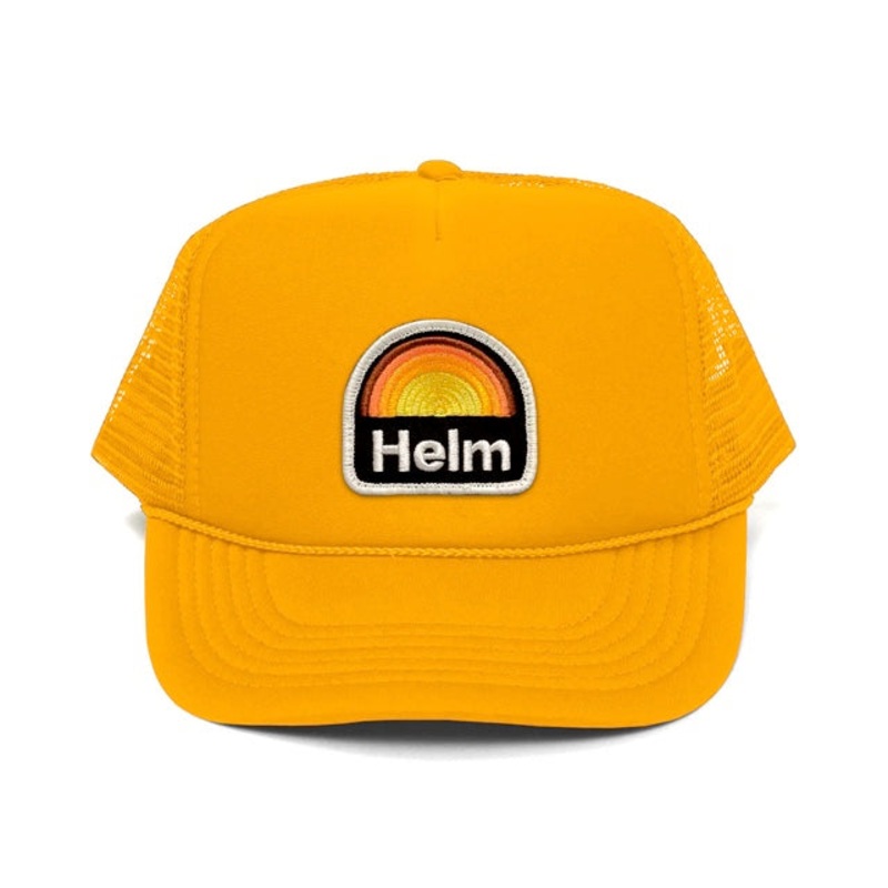 Super Bloom Trucker Hat | Yellow