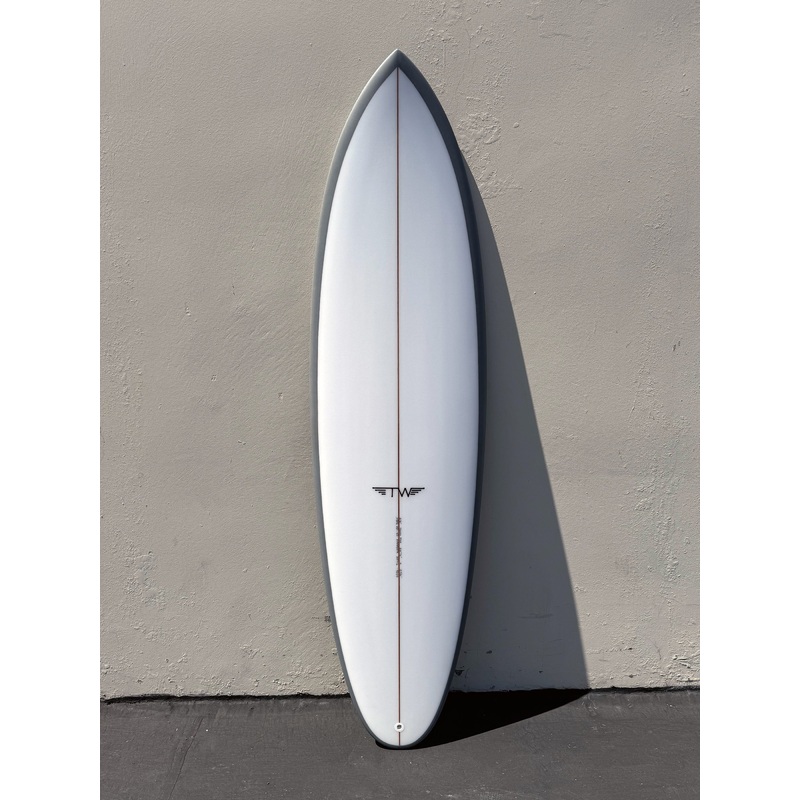 Tyler Warren | 66″ Twin Pin Stone Surfboard