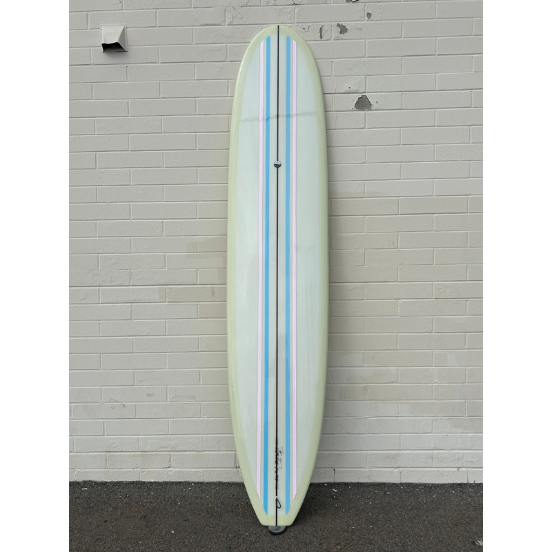 Woodin Surfboards | 92 One Love Lemon Dip Longboard