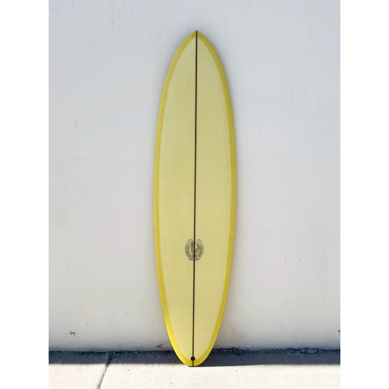 7’0″ Thin Twin – Yellow Tint Surfboard