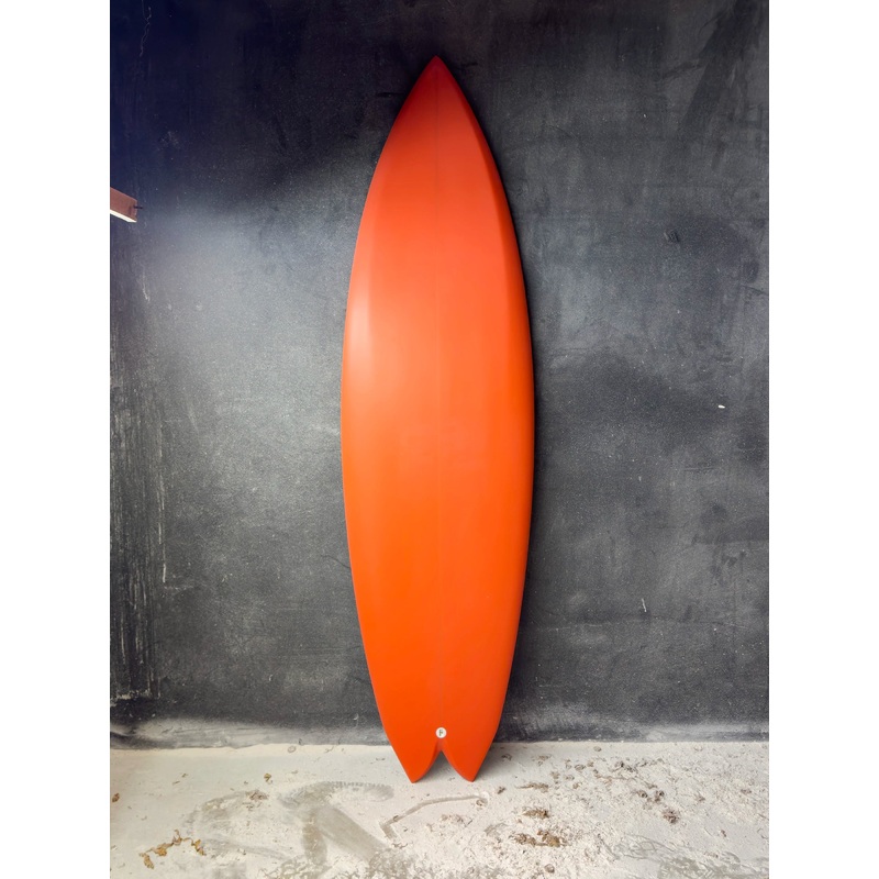 AH Vessels | 5’10 Twin Red Surfboard