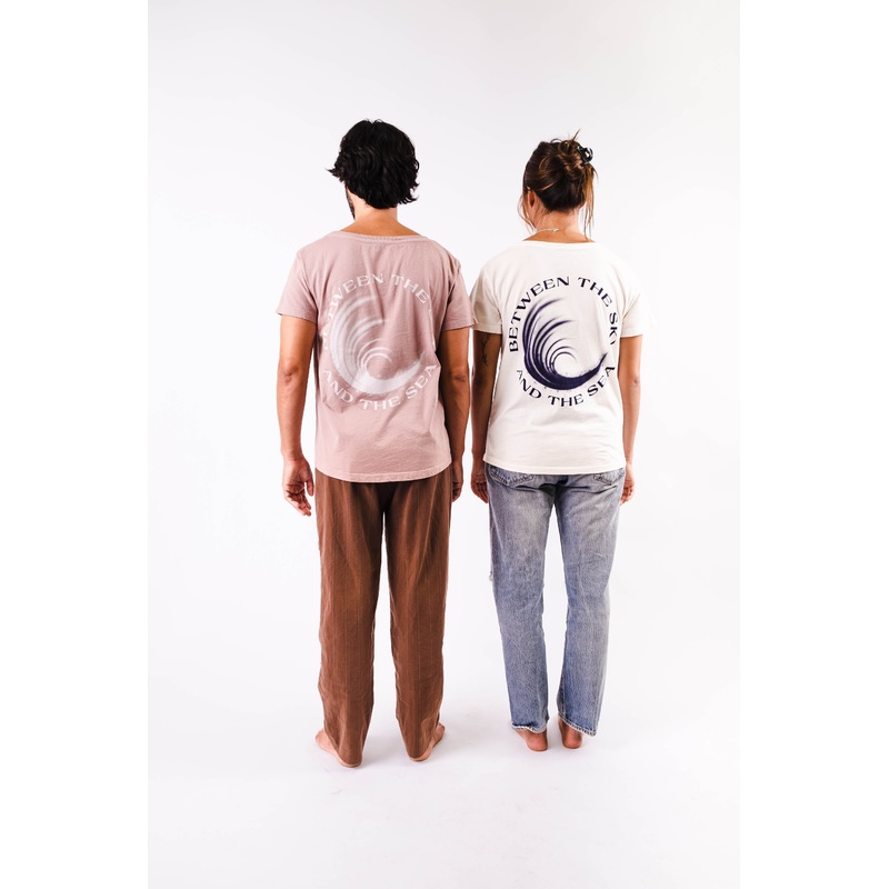 BETWEEN SKY & WATER SHORT SLEEVE T SHIRT