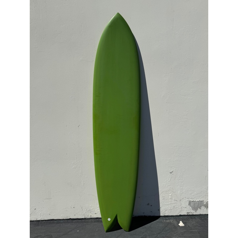 Deepest Reaches | 80″ Mega Fish Green Apple Surfboard