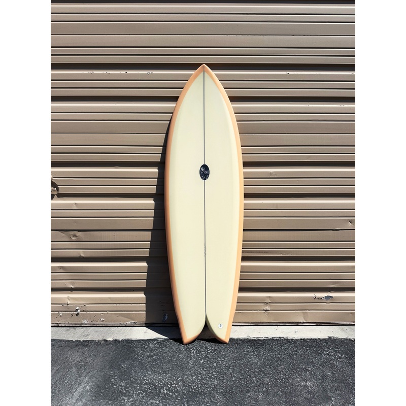 Grant Noble | 56″ Betta Fish Orange Surfboard