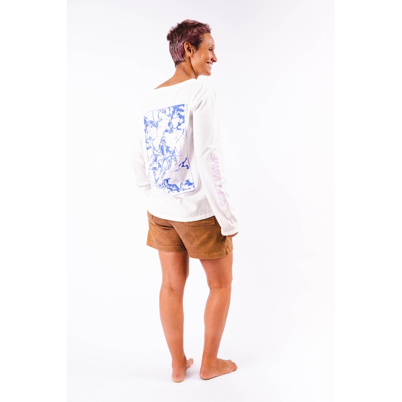 IDEAL x KASSIA SOFT WAVE LONG SLEEVE SHIRT