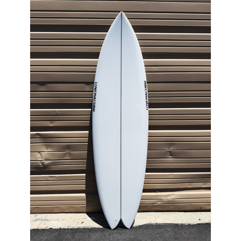 Love Machine | 510 Pedestrian Ship Clear Surfboard