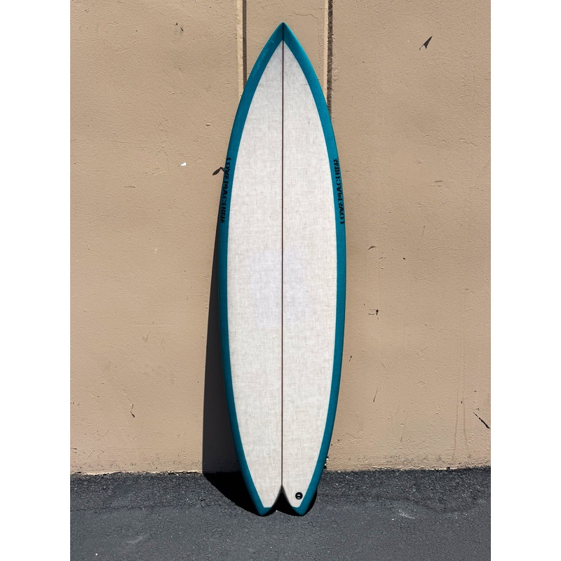 Love Machine | 510 Pedestrian Ship Green Flax  Surfboard (SOLD)