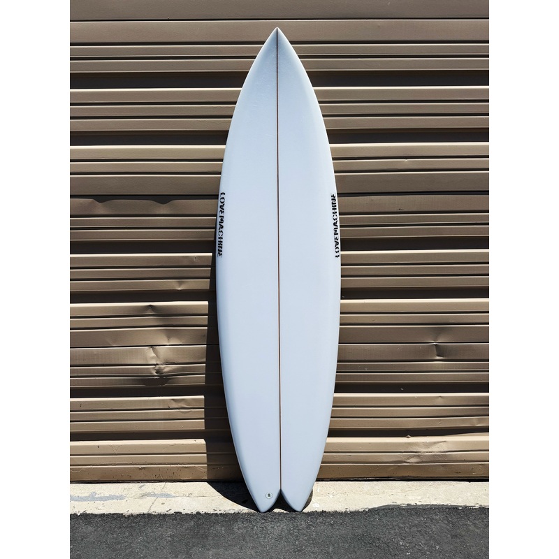 Love Machine | 60″ Pedestrian Ship Clear Surfboard