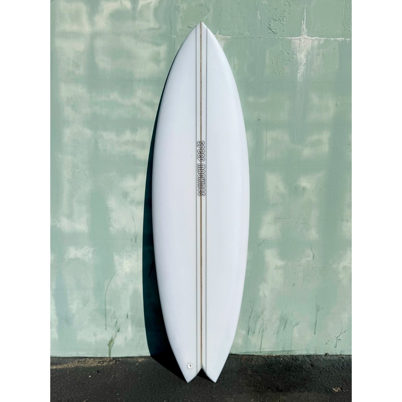 Nuevo Camino | 59″ Talladega Twin Clear Surfboard