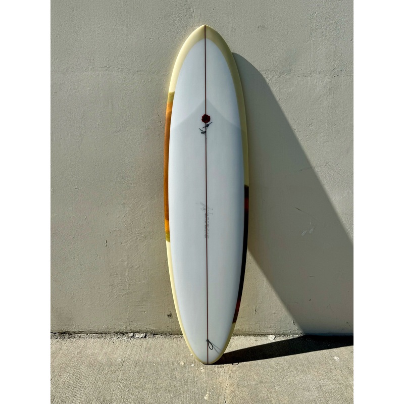Petal to the Metal | 69 Emma Lee Egg Abstract Surfboard