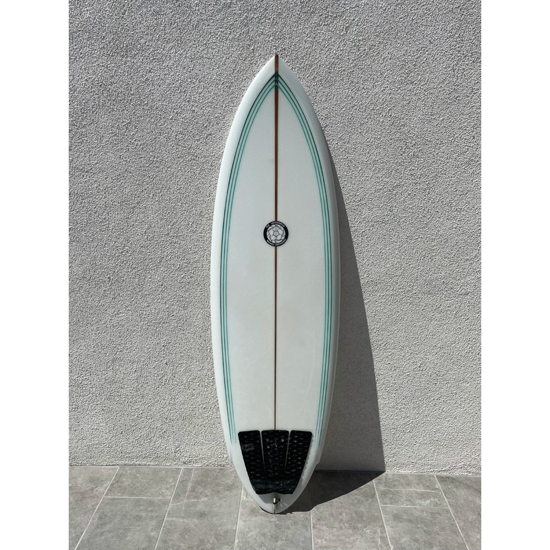 Russell Surfboards | 60 Rocket Pin Clear Surfboard (USED)