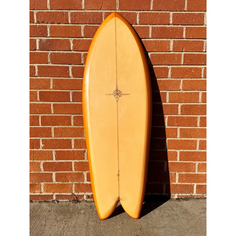 Ryan Burch | 5’1″ Squit Orange Surfboard (USED)