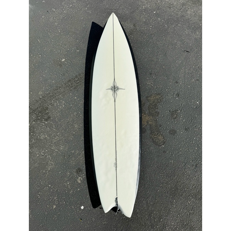 Ryan Burch | 6’3″ Original Asym Clear Surfboard (USED)